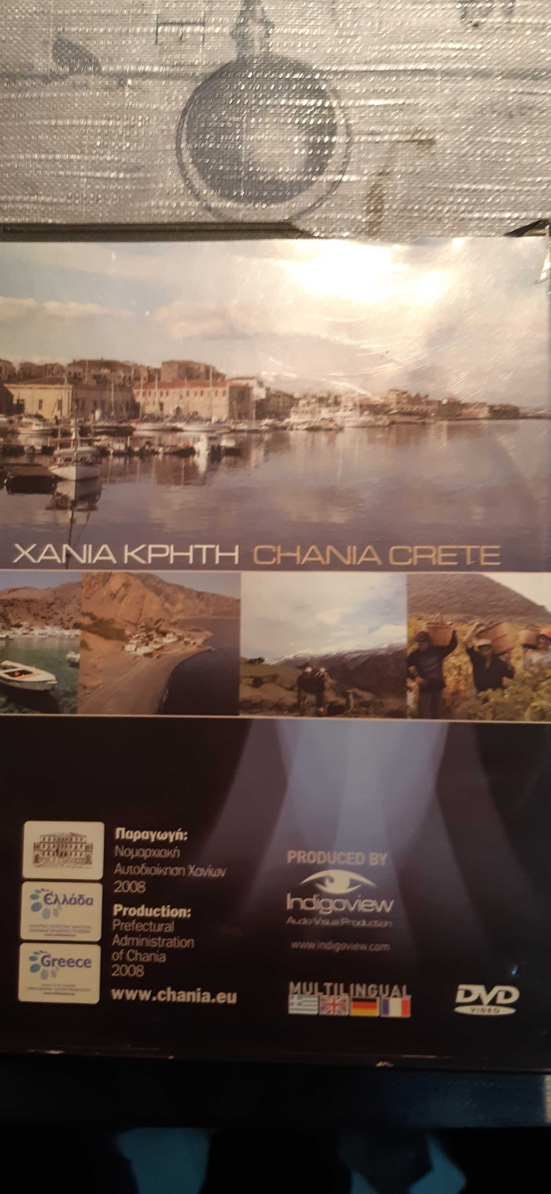 2 dvd Gresja Chania, filmy dokumentalne o mieście Chania