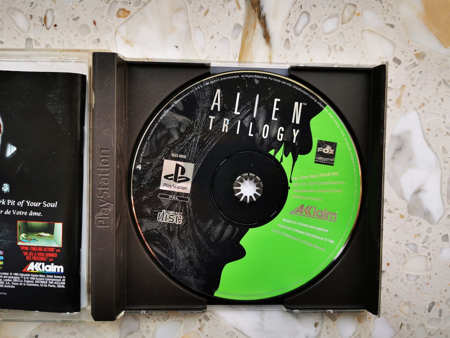 Alien Trilogy Psx PlayStation 1 3xA Super stan ENG