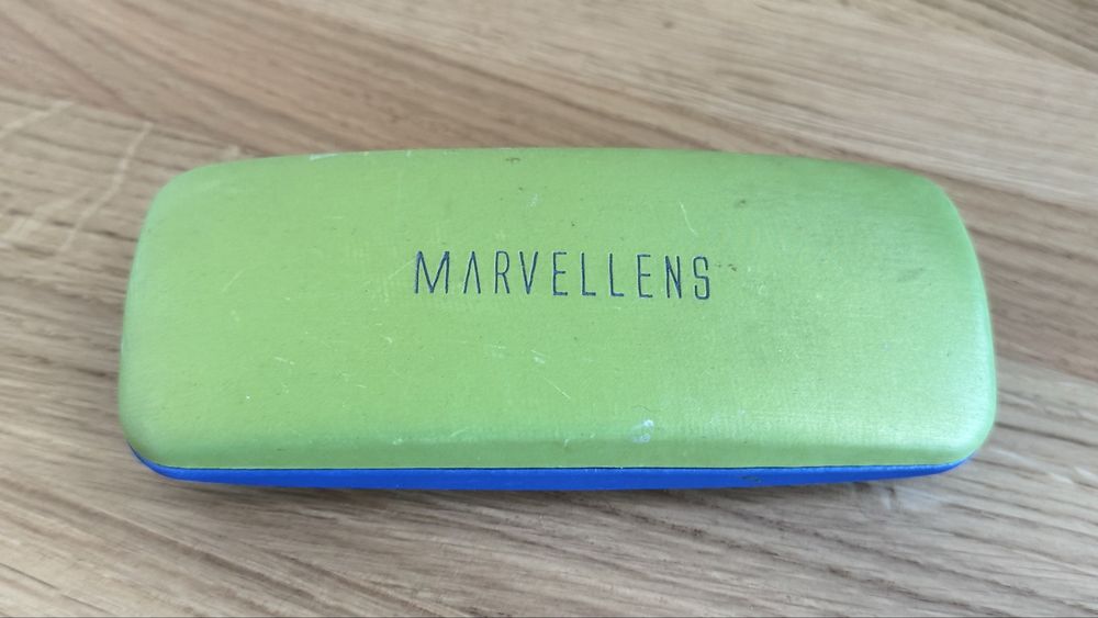 Okulary Marvellens meskie z filtrem światła niebieskiego zerówki nowe