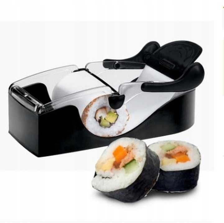 SUSHI - mega zestaw do rolowania i podawani sushi roller, maty, pałecz