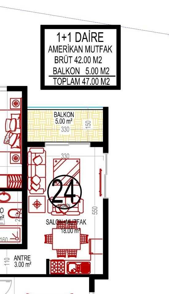 Продам апартаменти в новобудові Махмутлар, Туреччина