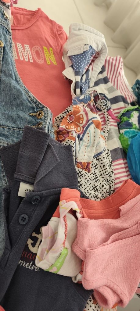 Lote de roupa menina - 5-6 anos (primavera/verão)