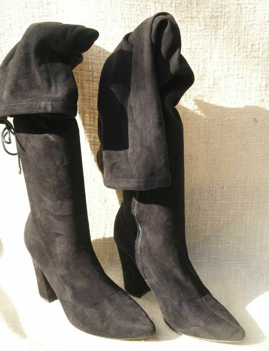 Długie kozaki ponad kolano r. 44,5