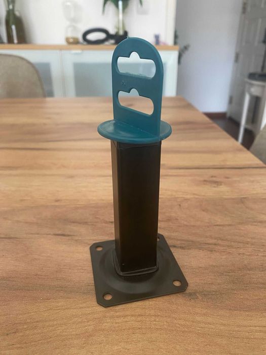 Pés de Metal (5x) Cor Preta