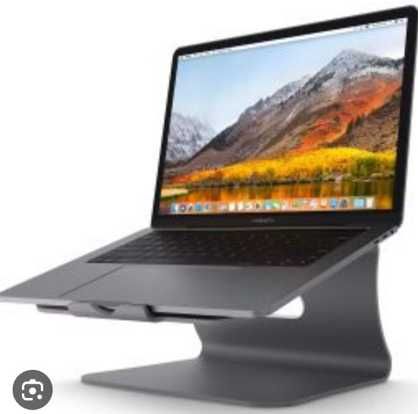 Підставка Bestand Aluminum Cooling Computer Laptop Stand Gray