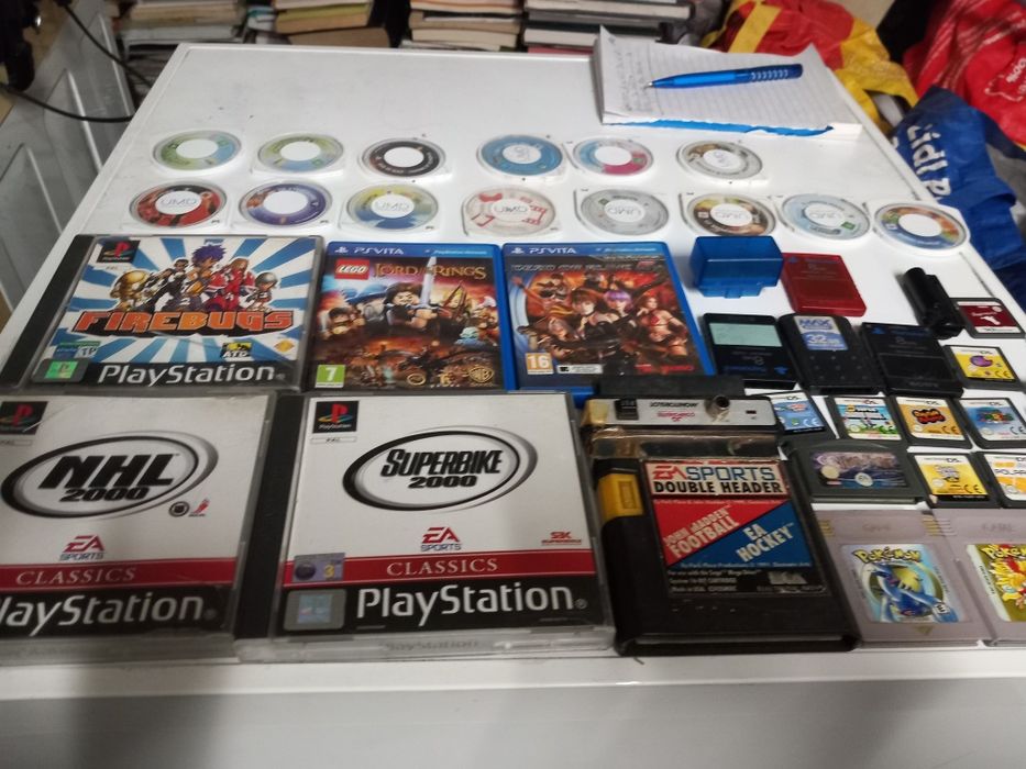 Lote jogos ps1 / ps vita /psp /