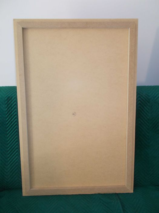 Oprawiony plakat. Jasne motyle