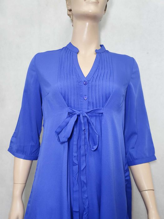 Sukienka tunika letnia szafirowa plażowa 44 2XL LA REDOUTE TU0001
