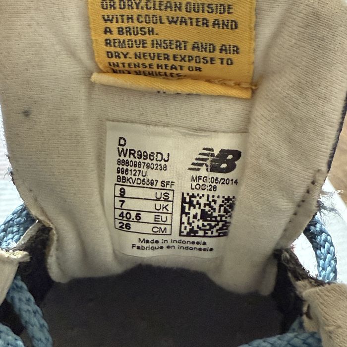 New balance  996 WR996DJ р 40,5 (9).кроссівки жіночі casual серія