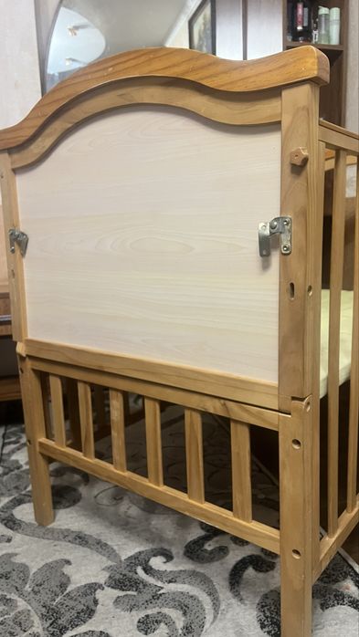 Дитяче ліжечко + матрас + постіль