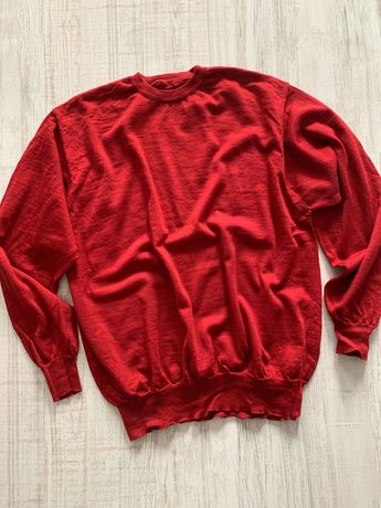 Sweter klasyk 100% wełna merino m/l