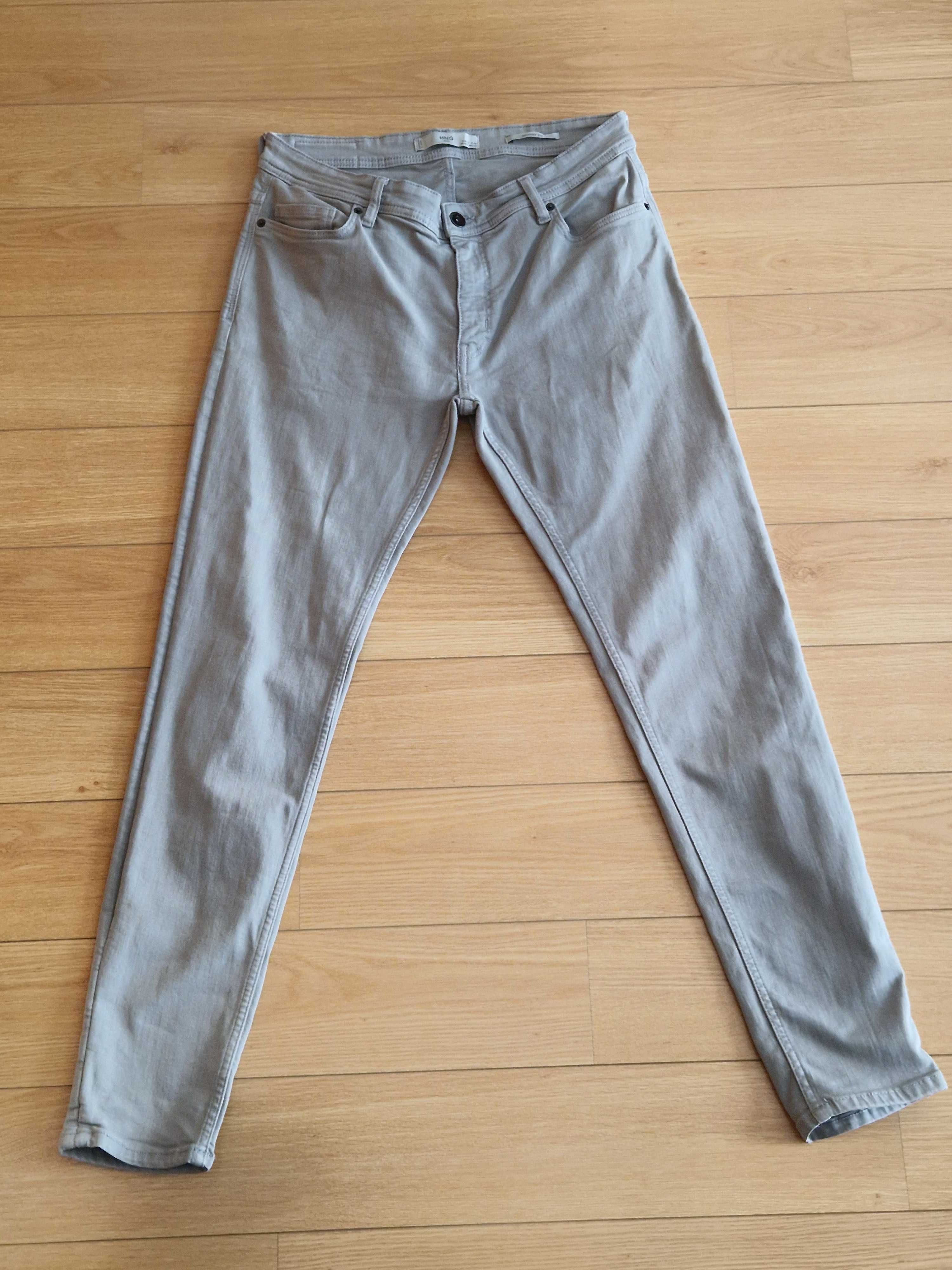 Calças Mango Cinzentas Skinny Fit (Tamanho EUR42)
