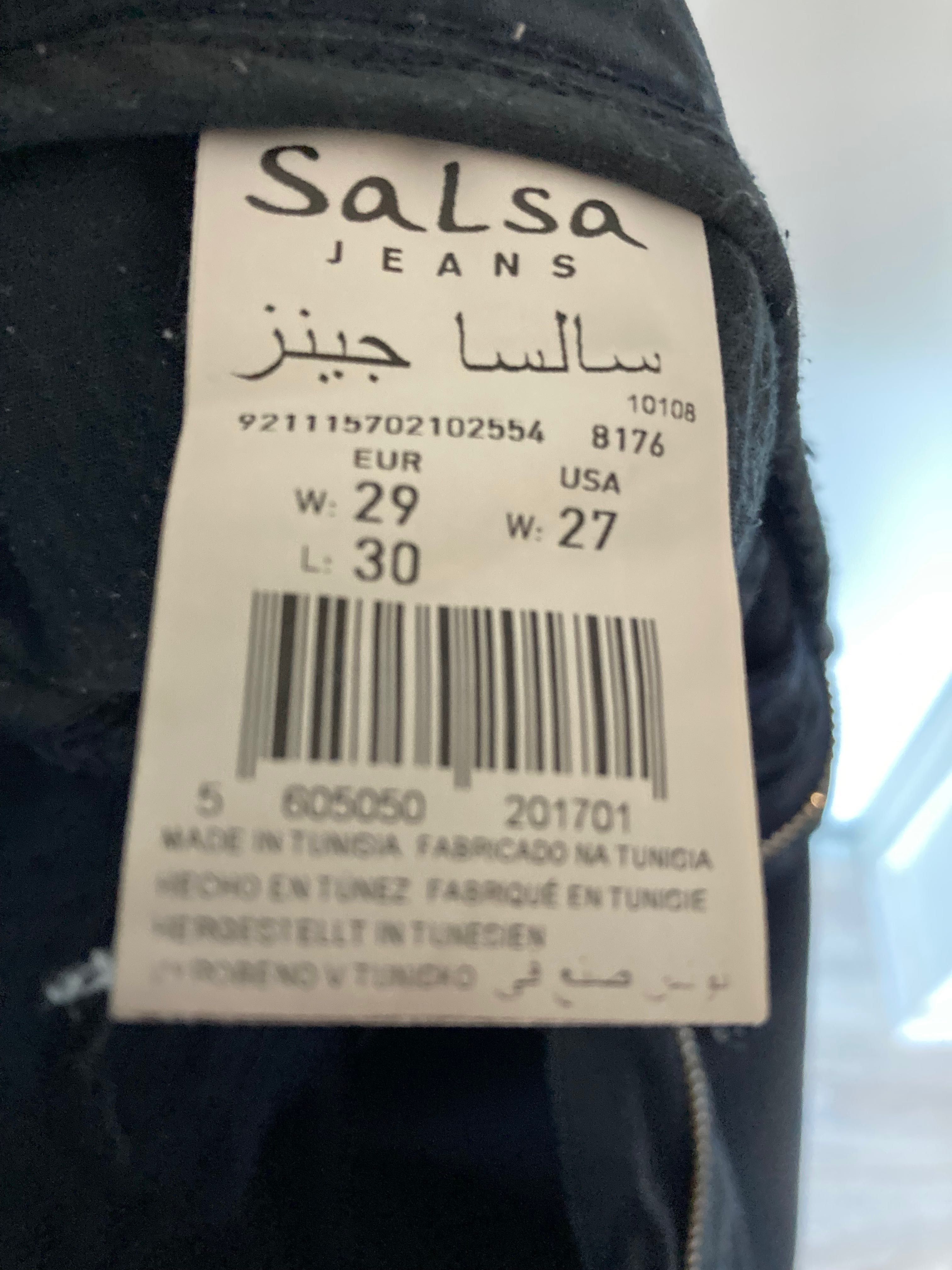 Salsa jeans tamanho W29 L30