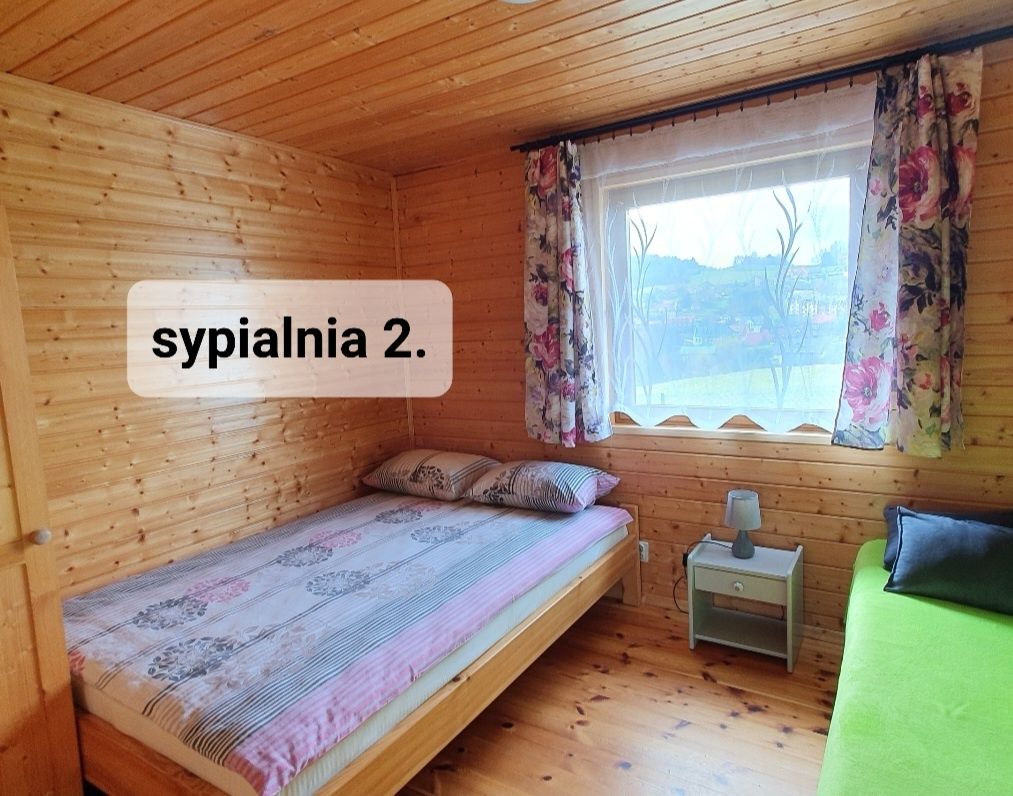,,Kiczara"Domki/pokoje nad J.Solińskim -punkt widokowy Polańczyk