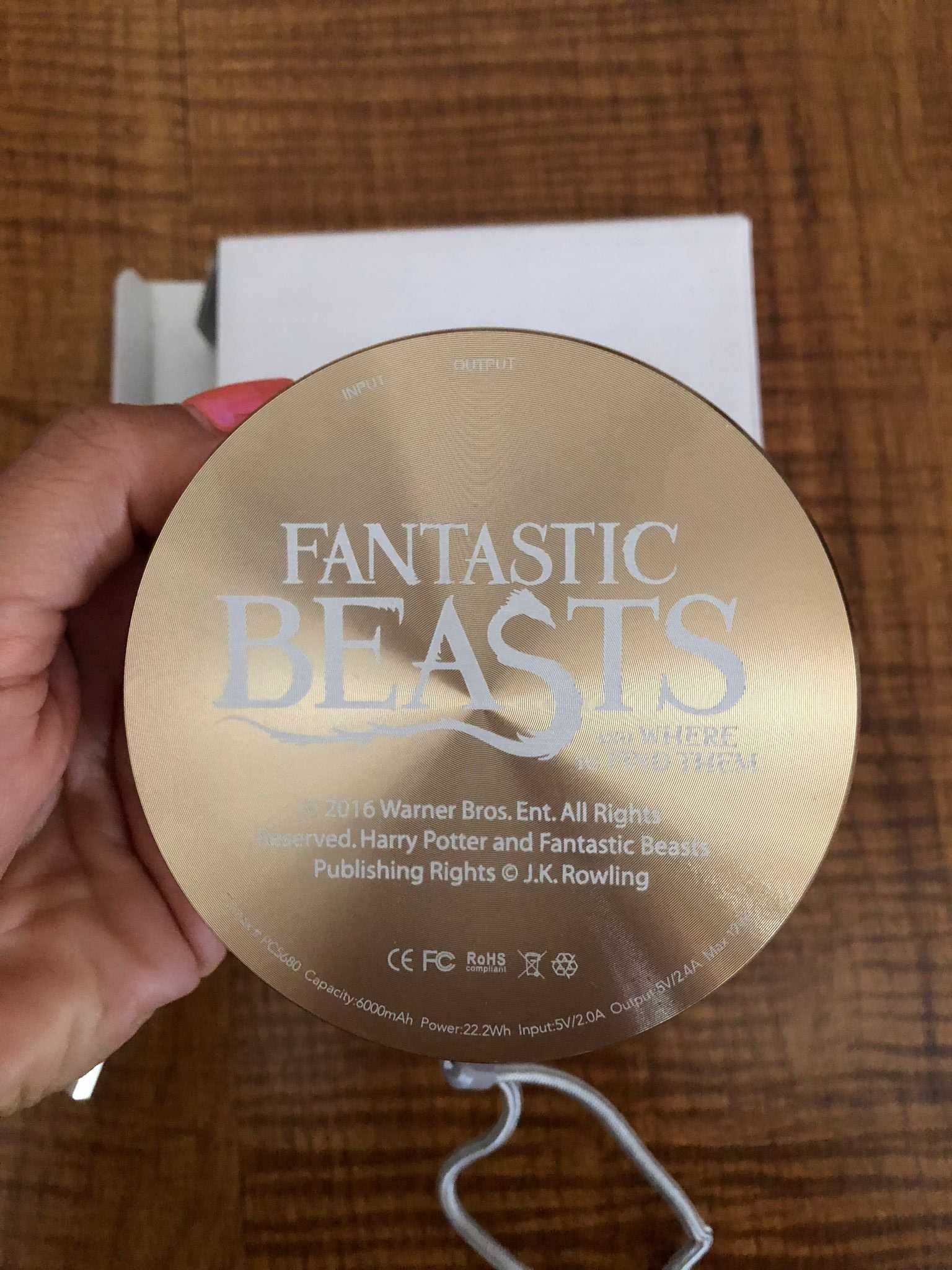 Powerbank "Fantastic Beasts" Oficial