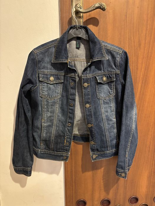 Kurtka jeansowa Benetton rozm 152/158