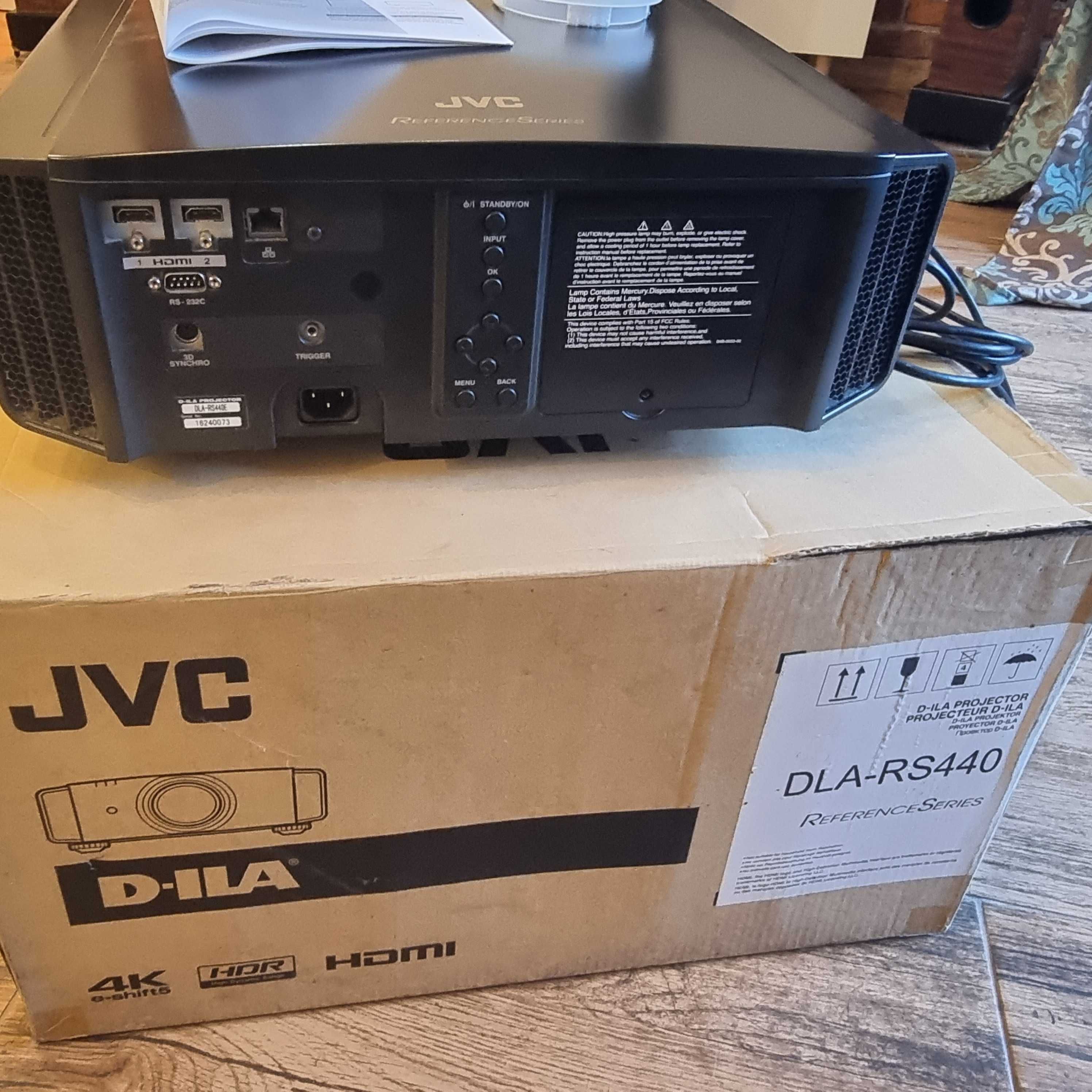 Projektor JVC RS 440 4K super stan, profesjonalny