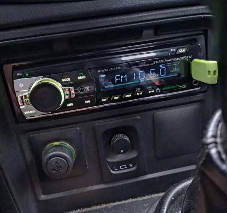 Автомагнитола bluetooth стандартный размер универсальная usb microsd