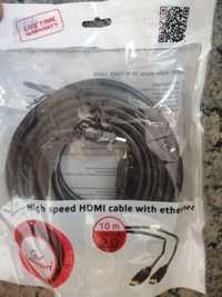 HDMI, VGA, Сетевые кабеля.