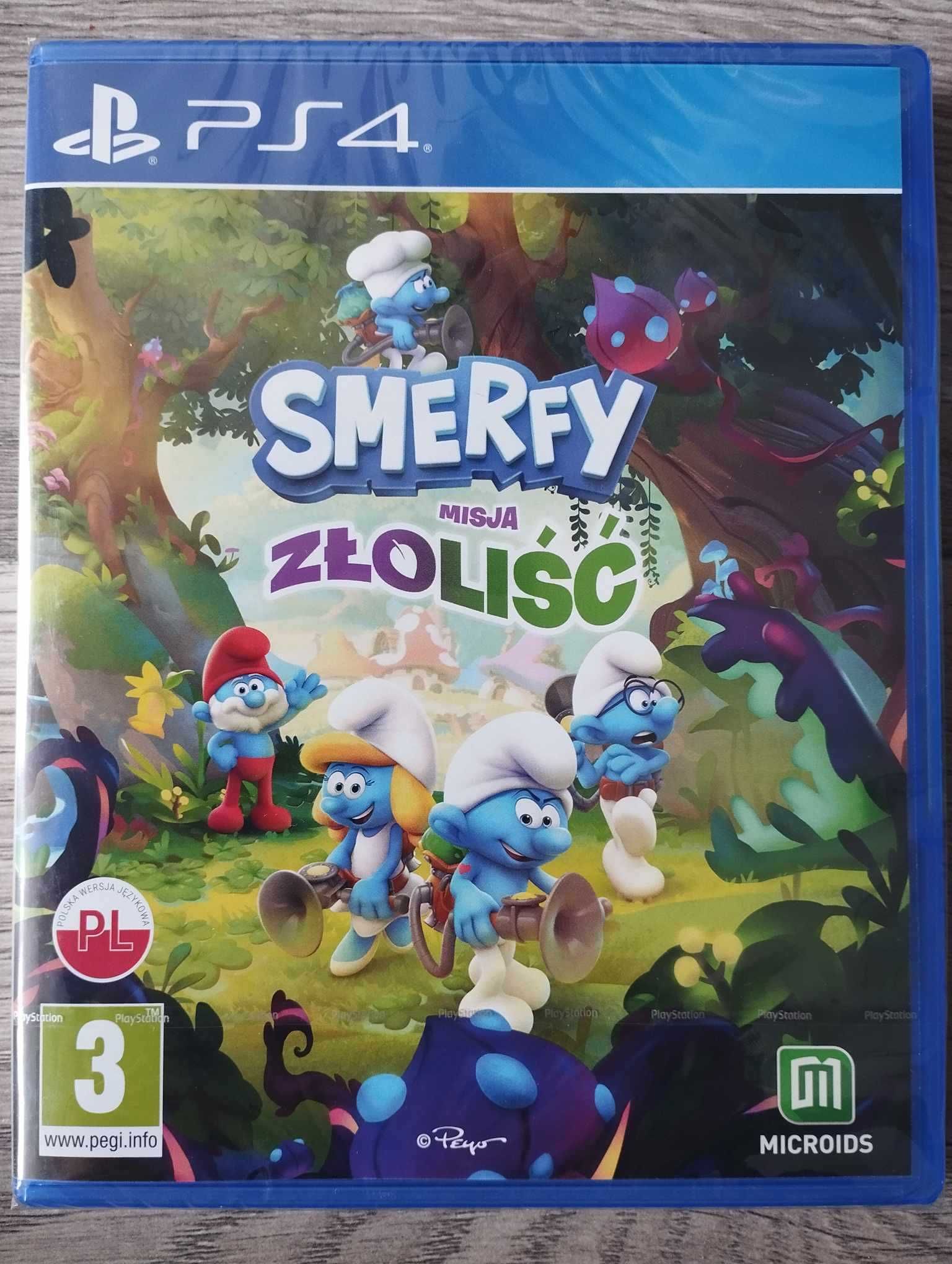 Nowa Gra Smerfy Misja Złoliść PS4/PS5 Playstation