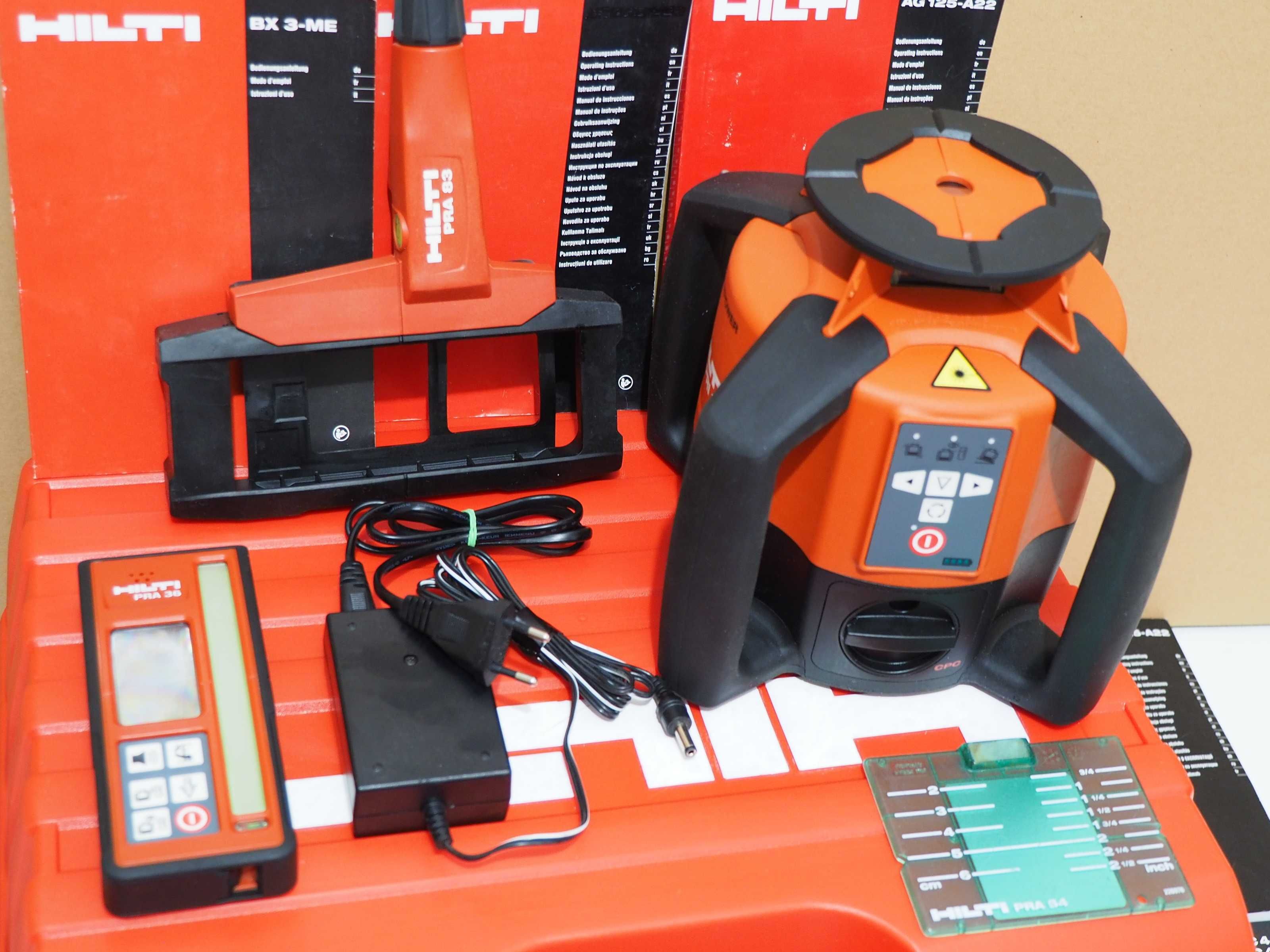 HILTI PRI 36 PR 30,300 niwelator obrotowy Zielony laser rotacyjny