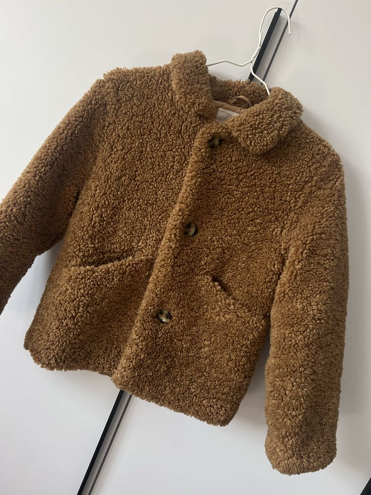 Шубка Zara Тедді.