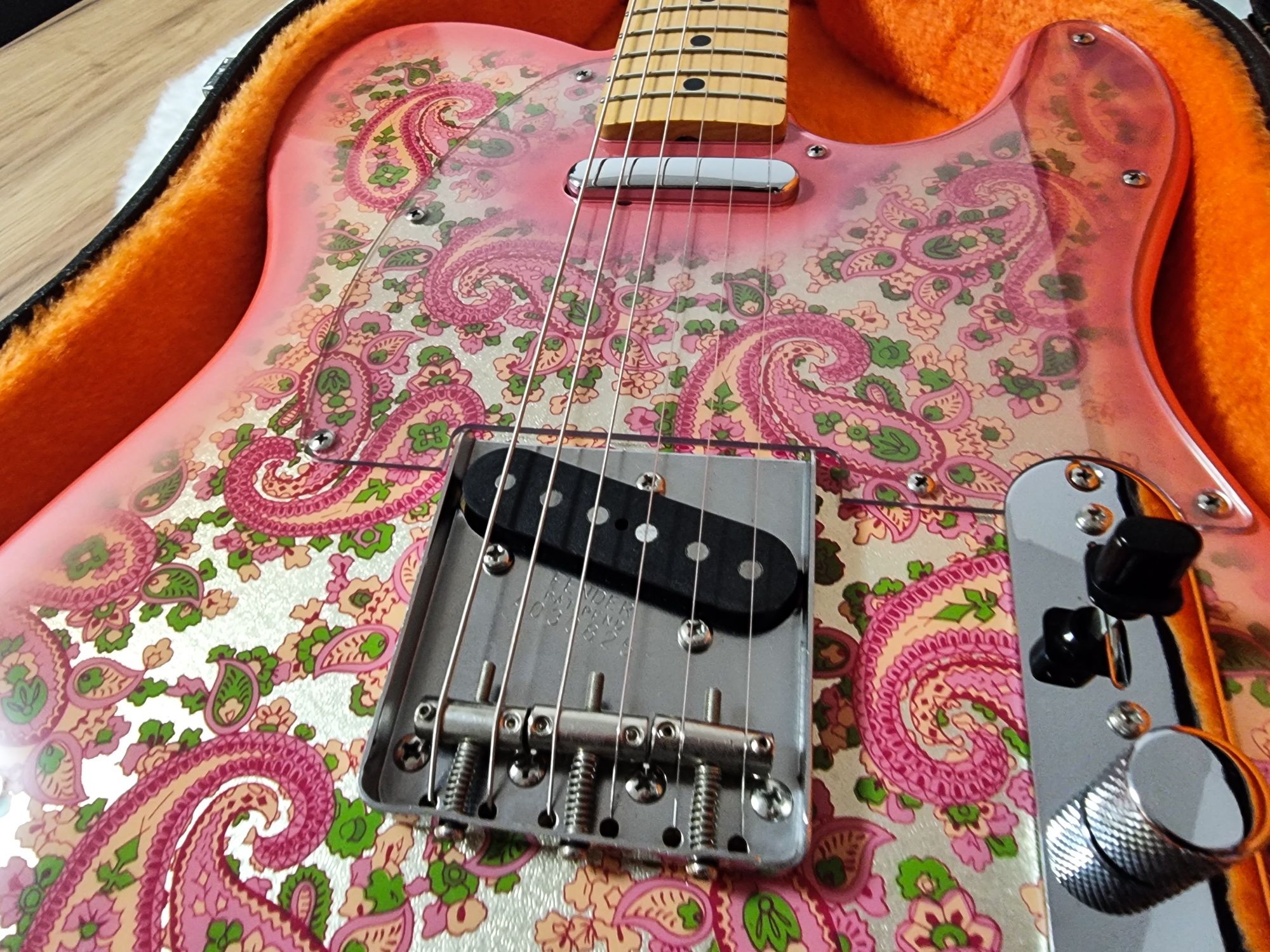 Fender Telecaster Pink Paisley gitara elektyczna Japan MIJ + CASE