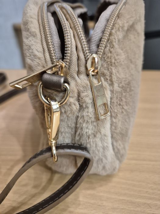 Torebka damska beżowa