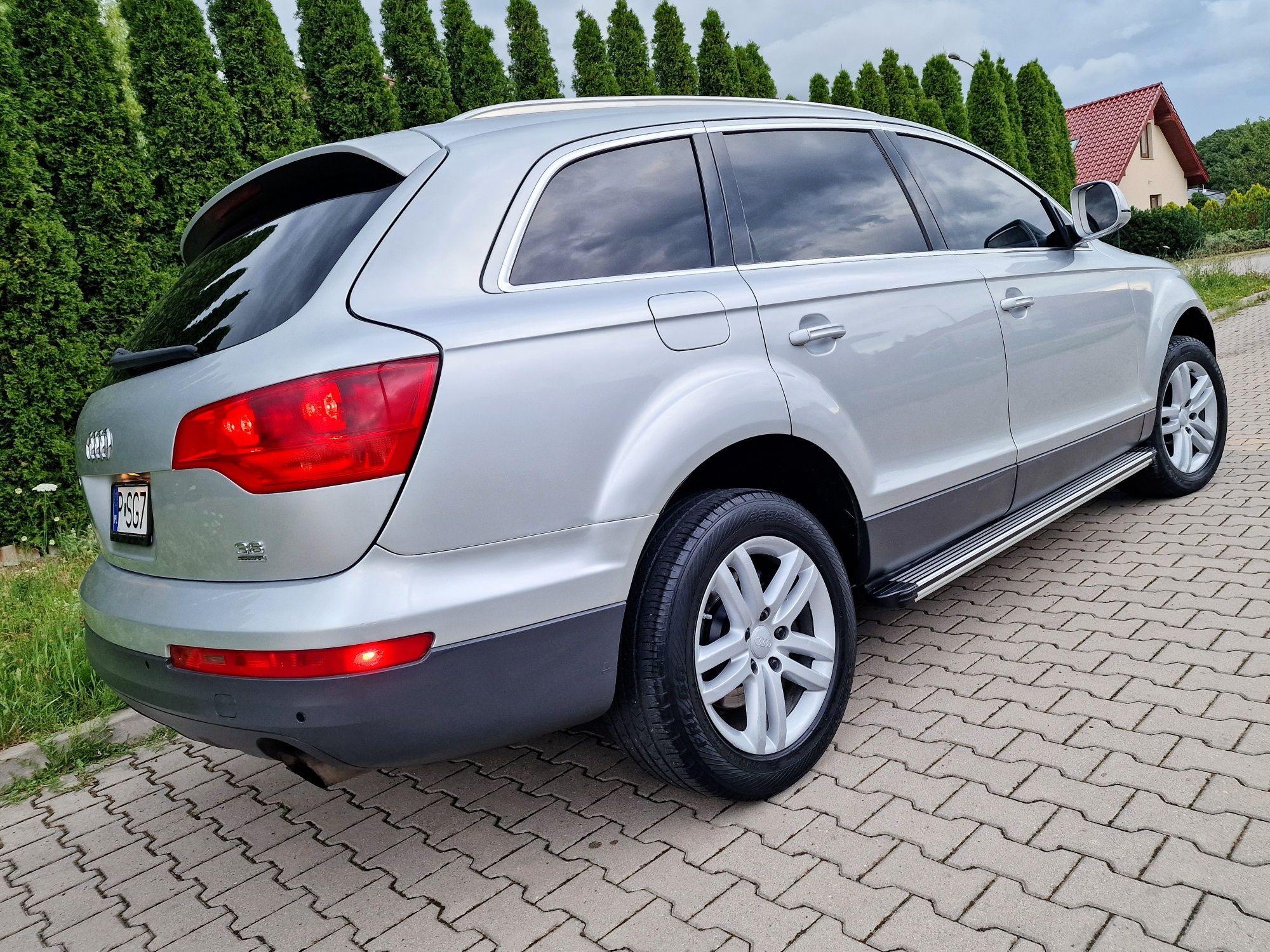 Audi Q7 3.6 V6 280KM QUATTRO 2009r 7-Osob, Niski Przebieg, ZAMIANA
