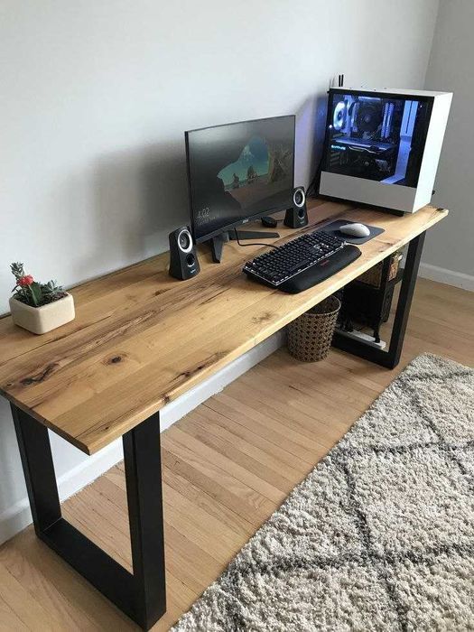 Столешница из массива  для письменного стола