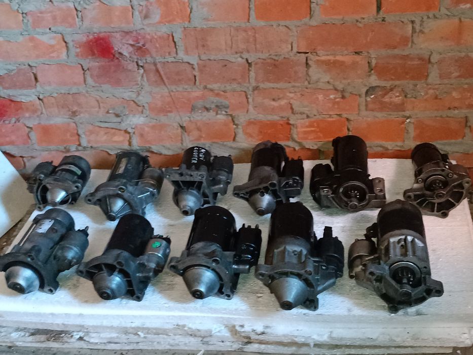 Стартери Citroen/Peugeot 1.4;1.6;1.8b/1.6-1.9-2.0-2.2D-2.5;TD;HDI.