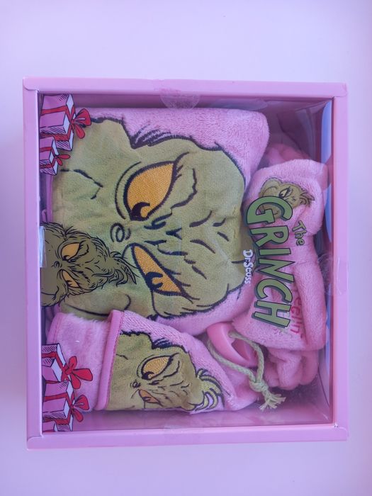 The Grinch ręczniki opaska szczoteczka