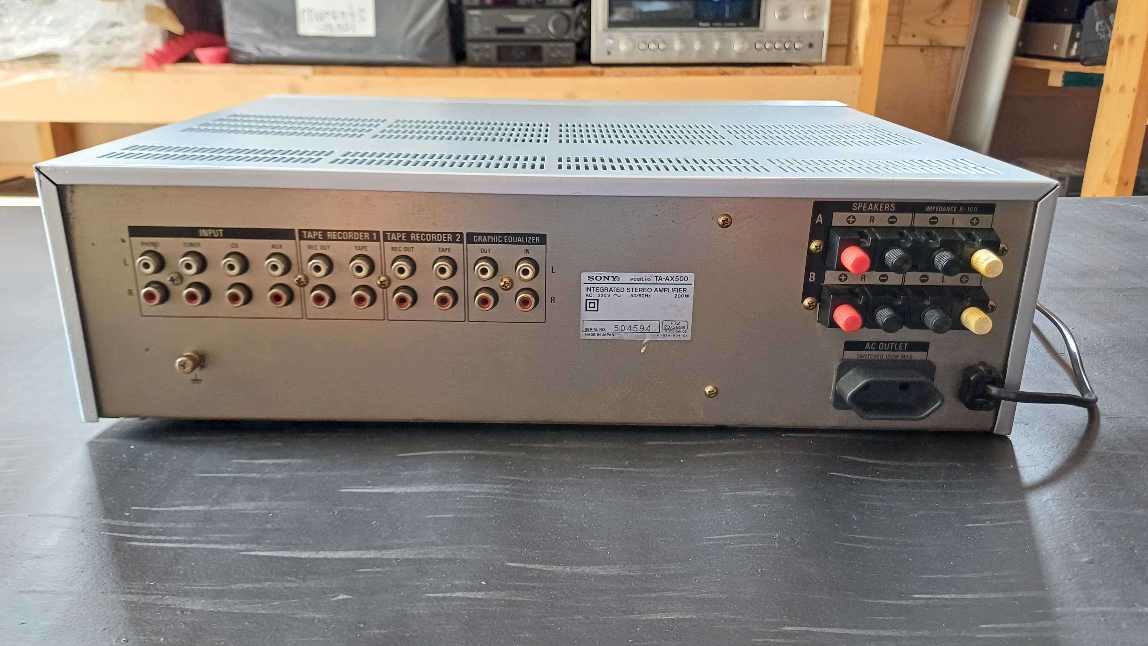 Wzmacniacz  stereo  SONY  TA-AX 500
