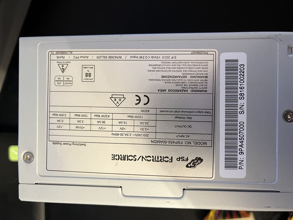 Zasilacz FSP 450 W