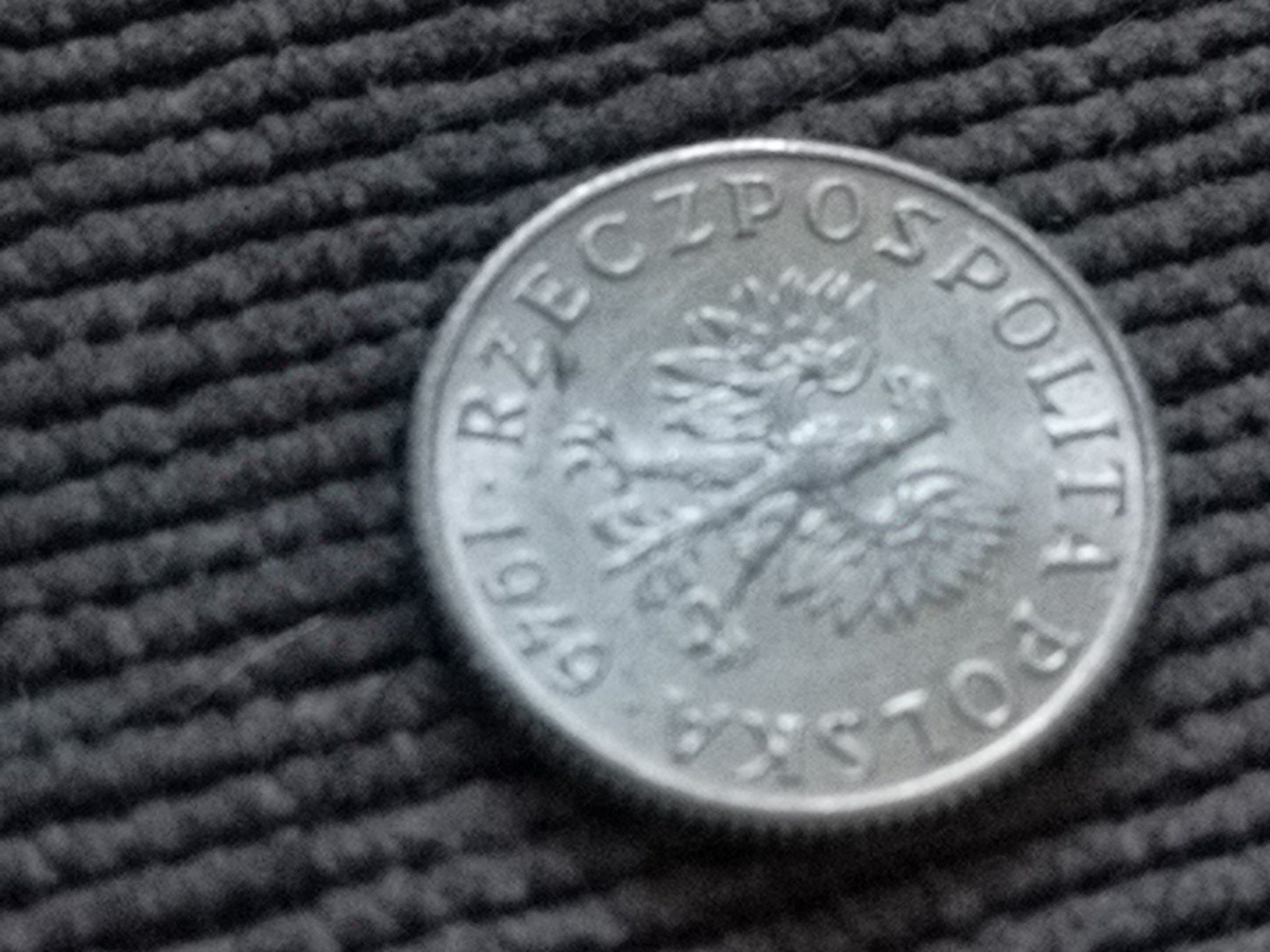 Moneta 1 gr. 1949r,bez znaku menniczego,sprzedam