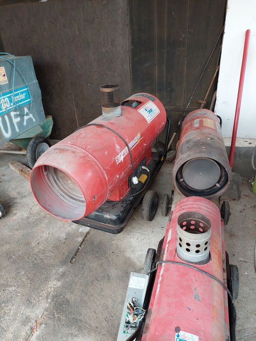 Nagrzewnica olejowa sial mirage 65 75kw, z odprowadzaniem spalin