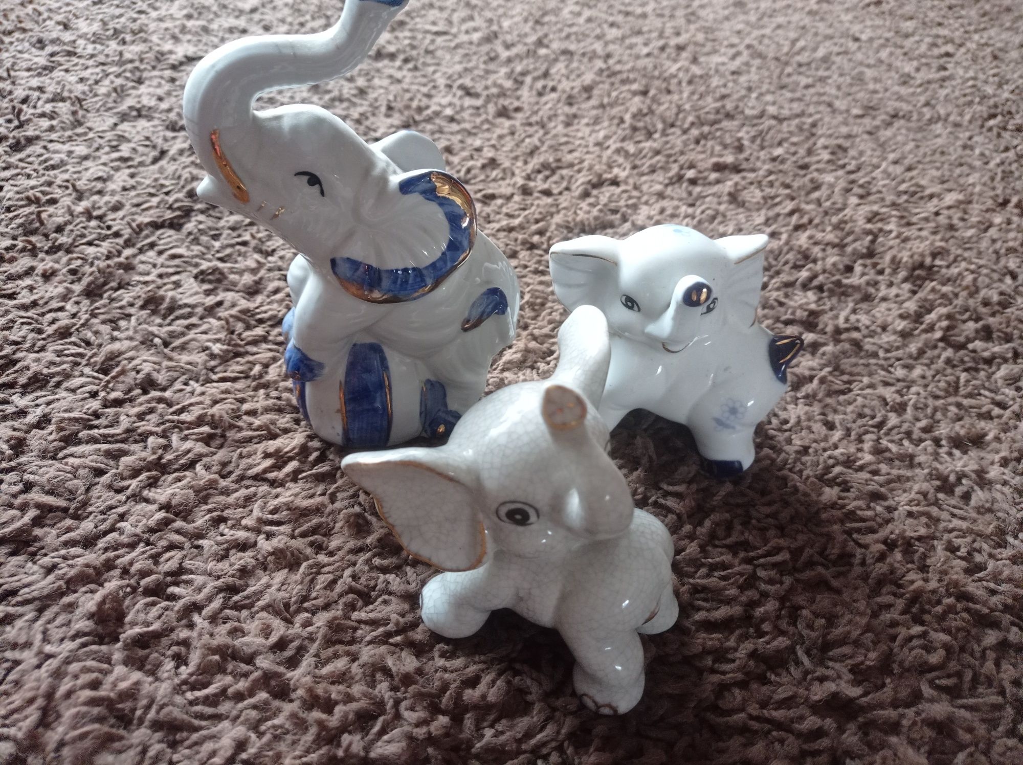 Porcelanowy Sygnowany Słoń EM Exclusive Collection