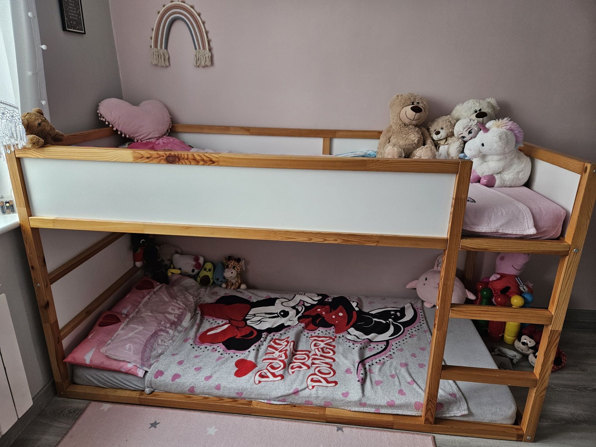 Łóżko podwójne IKEA plus materac