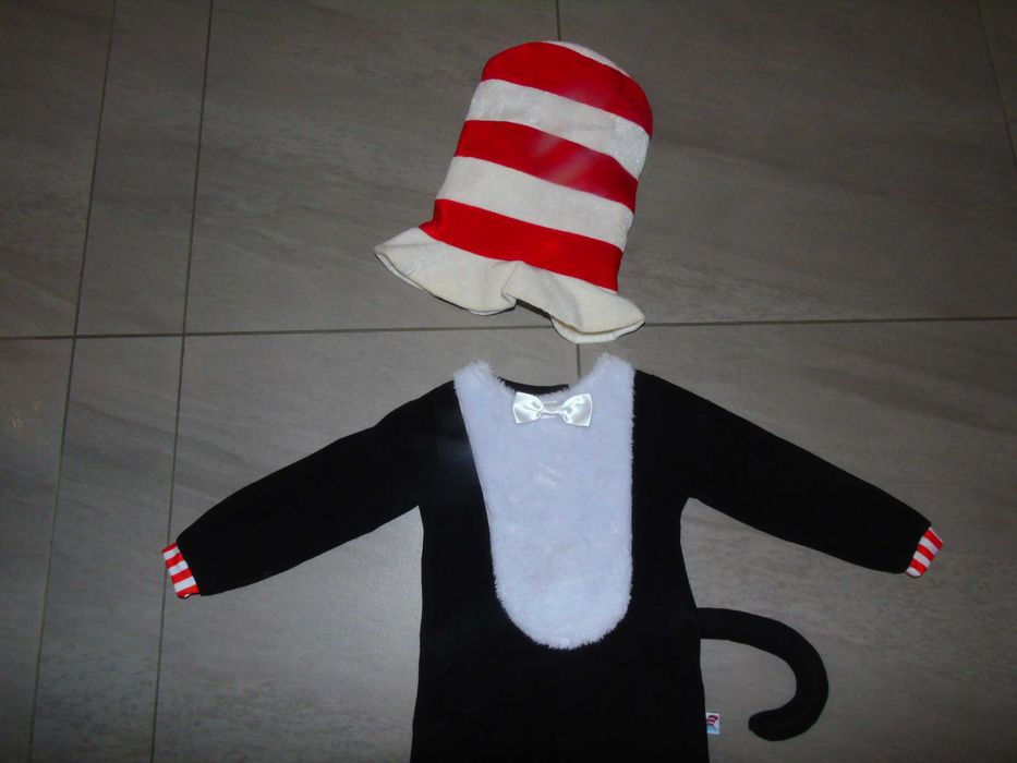 strój Kot Dr. Seuss 3-4 lata