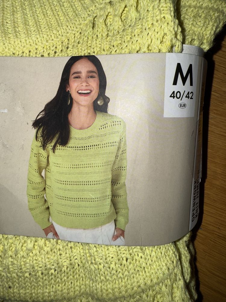 Sweter azurowy damski Esmara 40/42