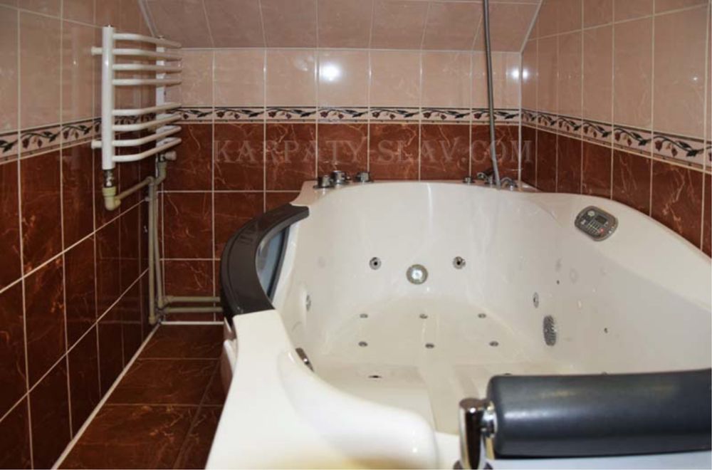 Житло в Карпатах. Басейн, чан. Славське