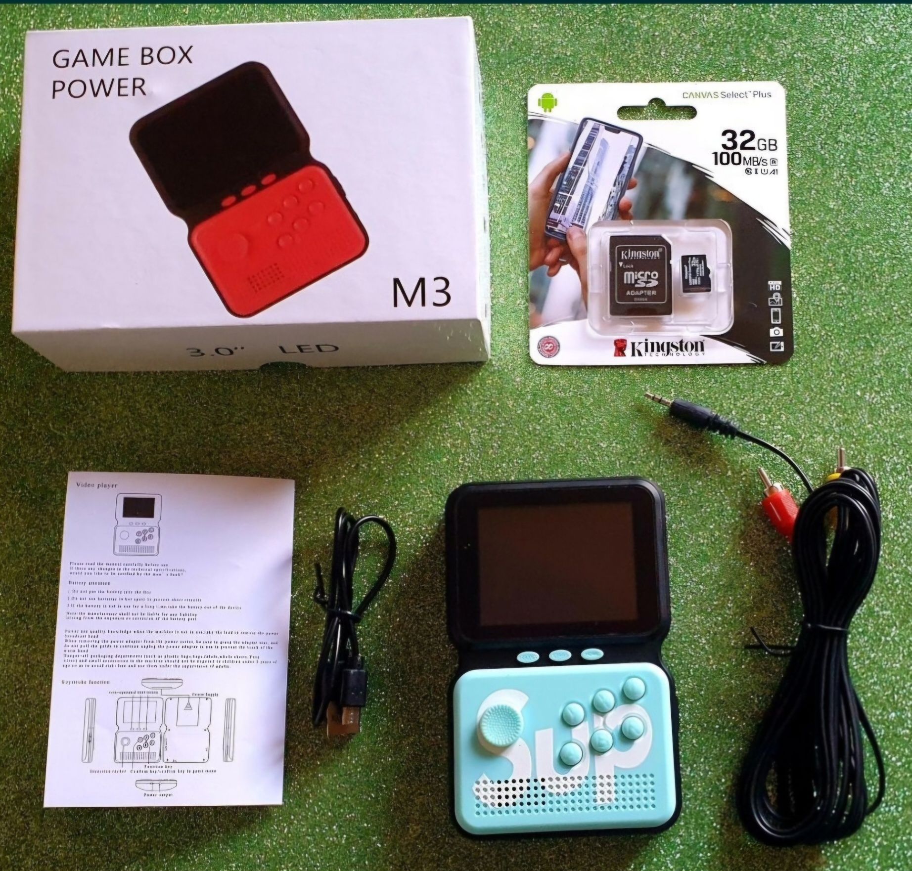 Consola Retro M3 Nova com mais de 21mil jogos!
