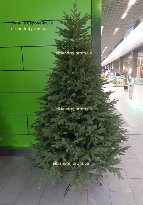 Ялинка лита Європейська штучна, топ продажів. Литая елка Європейская