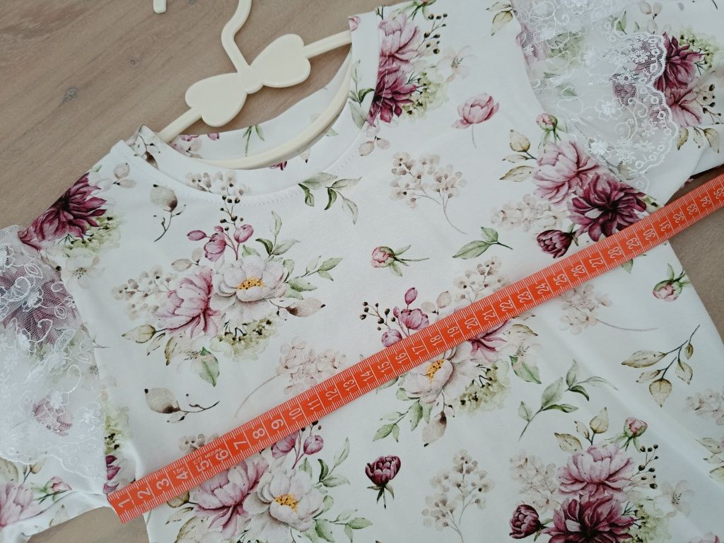 Bluzka z długim rękawem handmade
