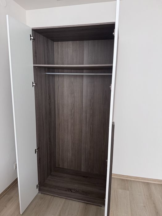 Biała szafa 201x100x60 używana stan idealny