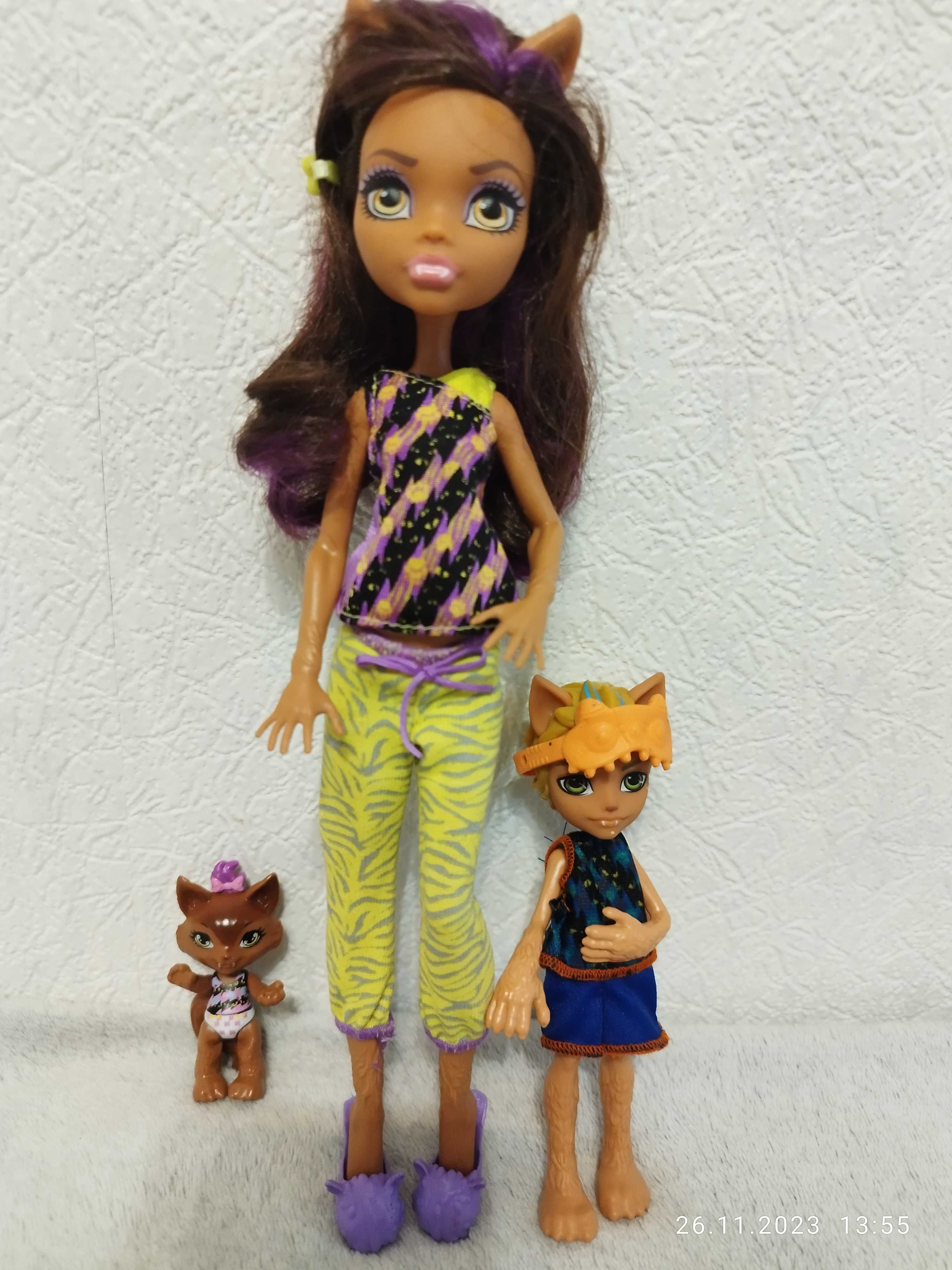 Ляльки Monster High Family Cawdes