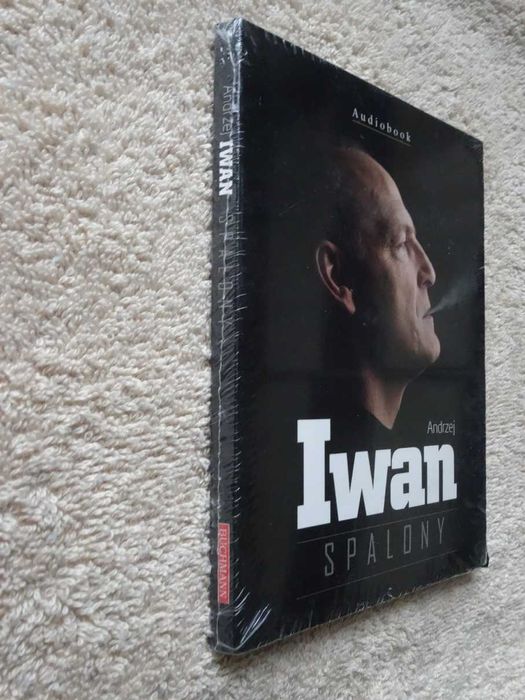 Andrzej Iwan - Spalony  Audiobook   NOWY w folii