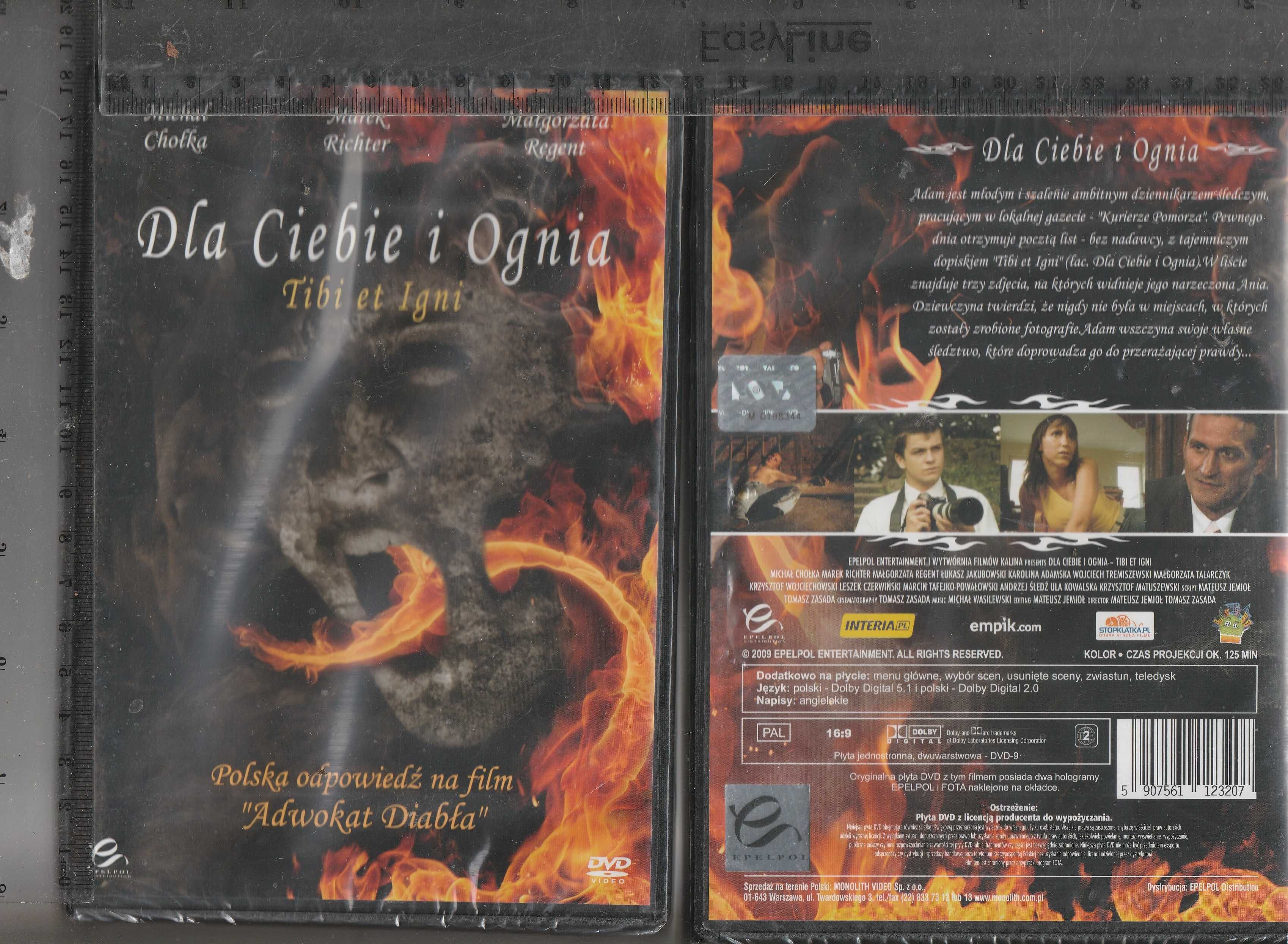 Dla Ciebie i ognia Michał Chołka DVD