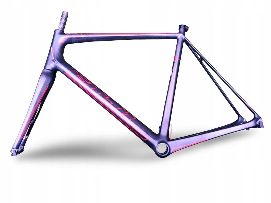 Rama Rowerowa Szosowa Karbon Fuji Sl 1.1 Rozmiar 61Cm Satin Carbon/Red