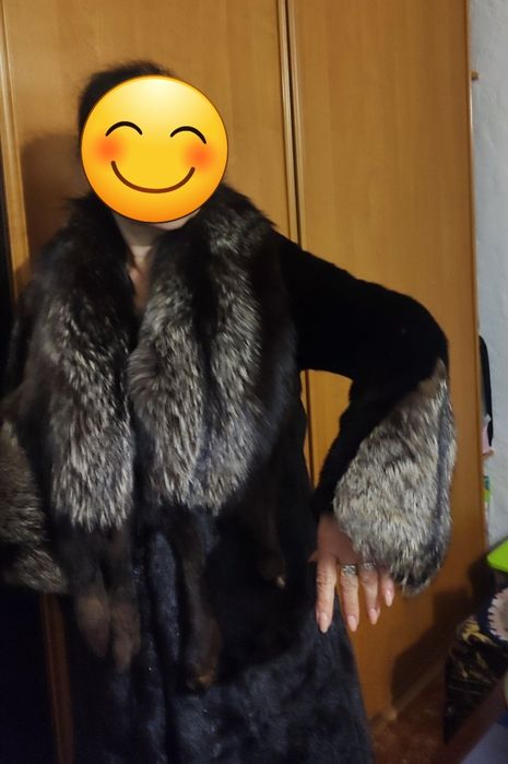Шуба, норка с песцом.
